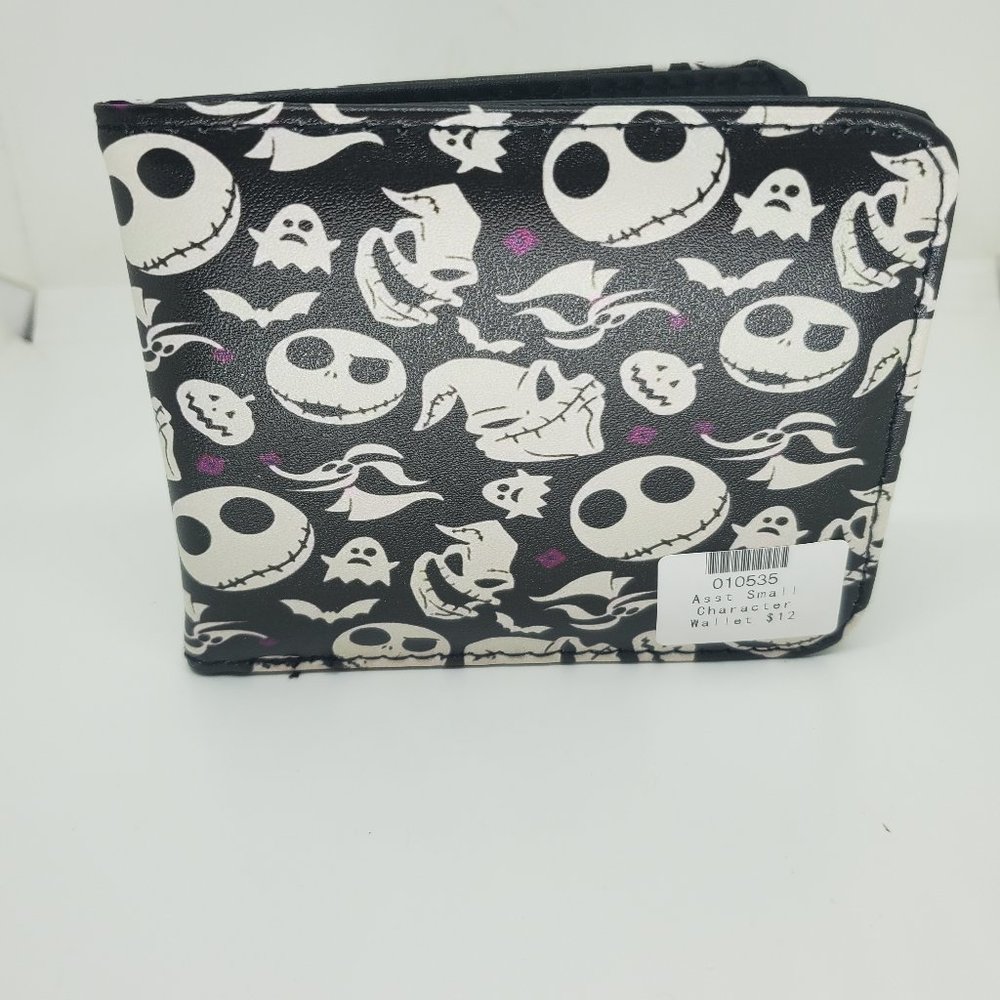 Cassina Imports NBC Bifold Wallet New Black White
